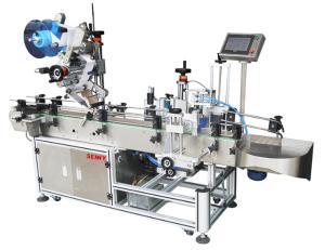 China 0.6mpa 1.5KW Automatic Sticker Labeling Machine For Round Bottle on sale
