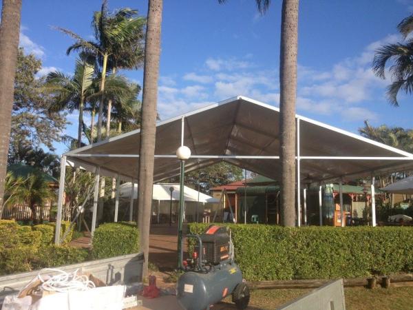 Quality Long Lasting Heavy Duty Garden Marquee With Aluminum Frame Customization for sale