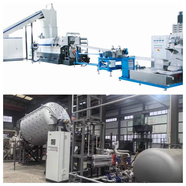 Automatic Extrusion Pelletizing Machine BOPET Pelletizing Machine For Plastic