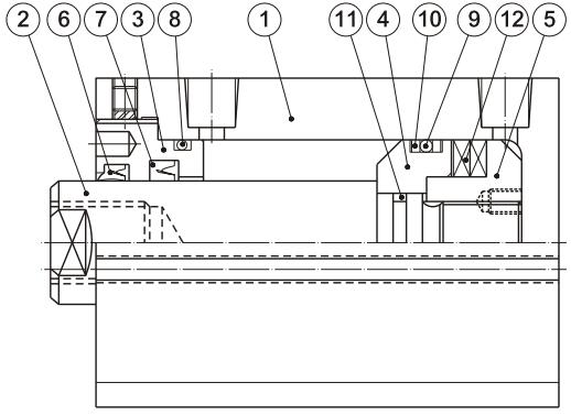 Inductive Compact Cylinder Bore 40mm With Forwarding Alignment Stroke Working Pressure 140kgf/Cm2