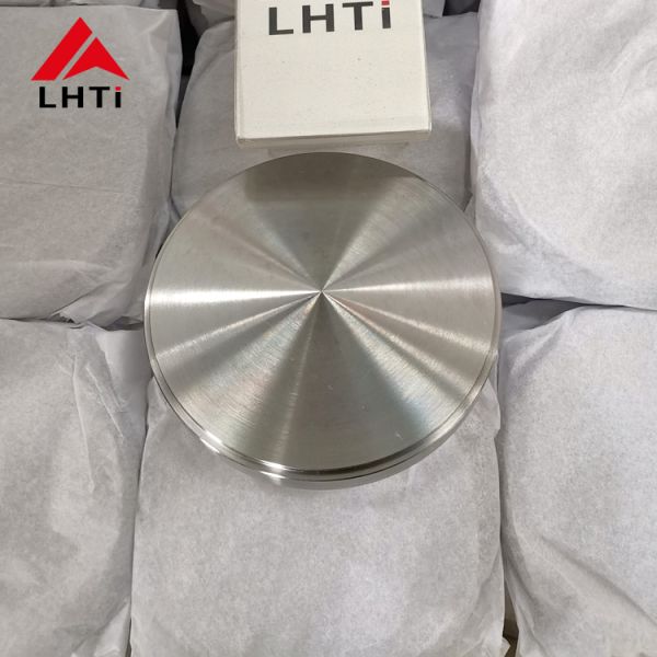 Customized Titanium Sputter Target PVD Materials 99.7% Pure Titanium Metal Disc