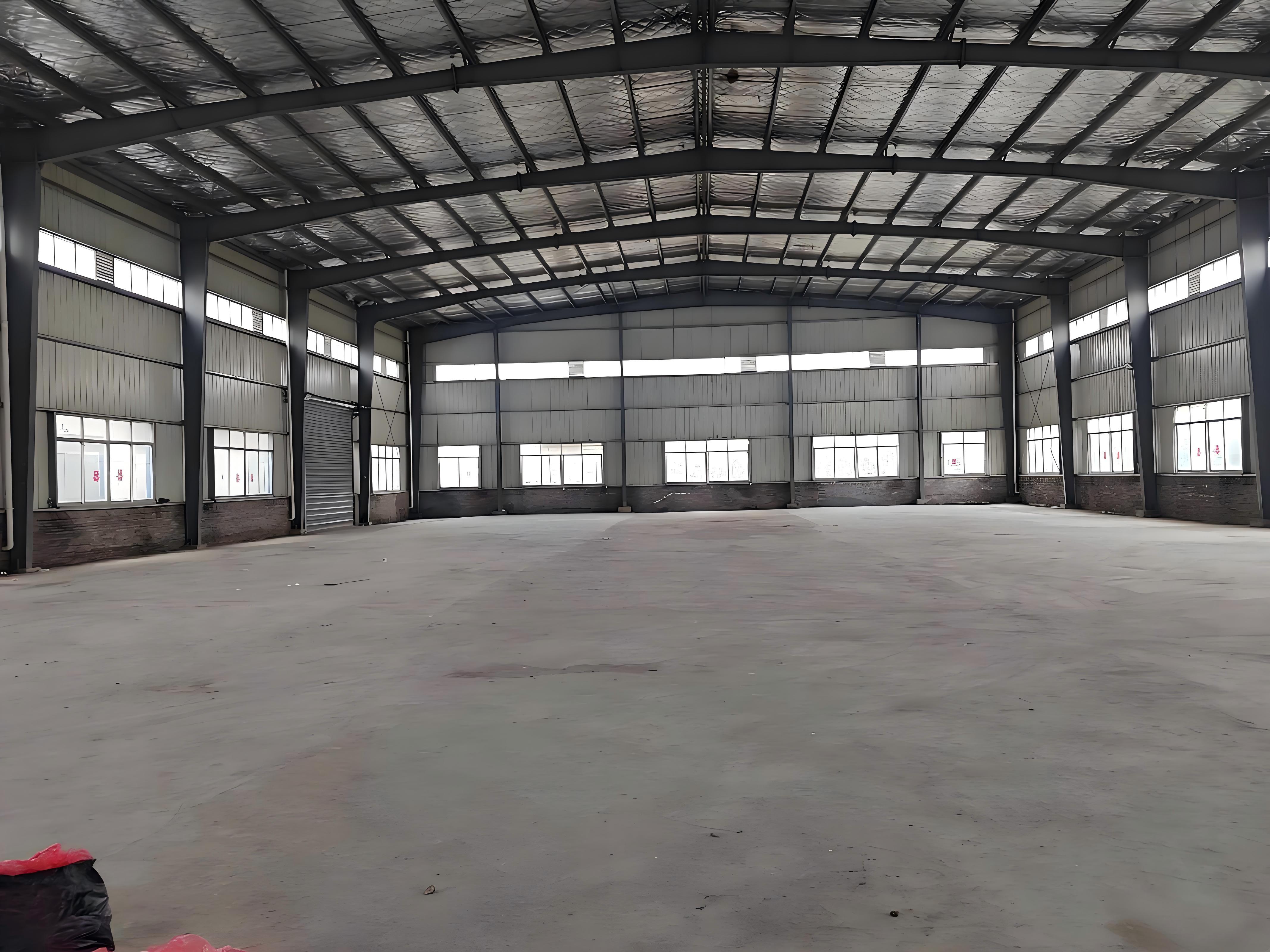 High-Strength Q355B Long-Span Workshop Steel Structure, Corrosion-Resistant Industrial Building (up to 60m)