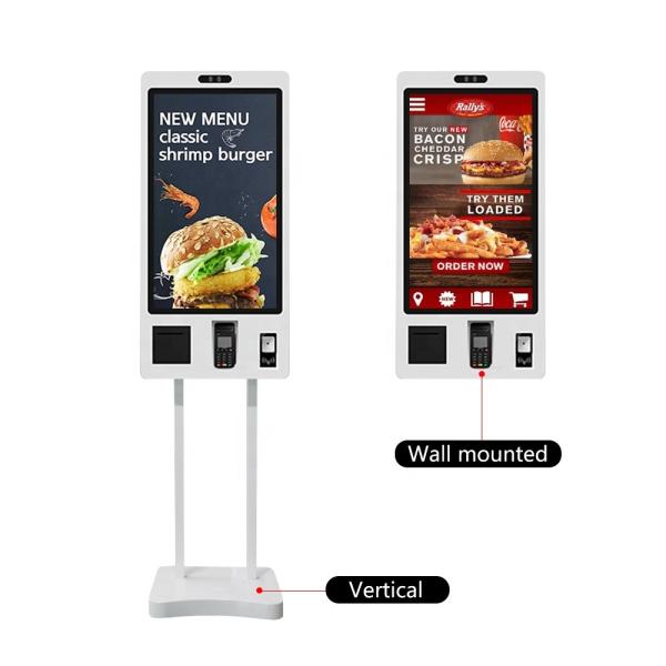 Quality 21.5 Inch TFT Self Service Payment Machine Touch Screen Ordering Kiosk for sale