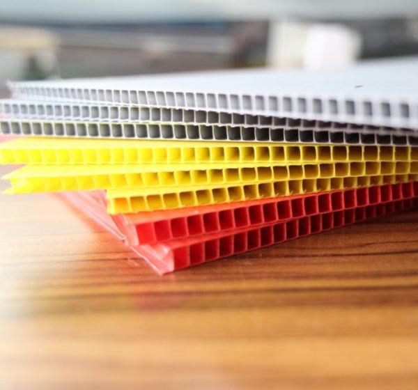 Quality Customized PP CORRUGATED SHEET polypropylene PP plate sheet / pp hollow board professional supplier custom size and colo for sale