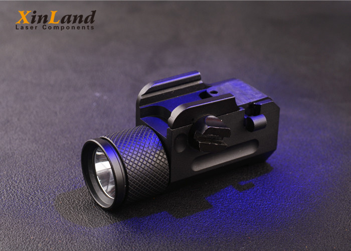 500 Lumens LED Rail Mounted Torch Mini Tactical Rail Mount Laser Light Combo