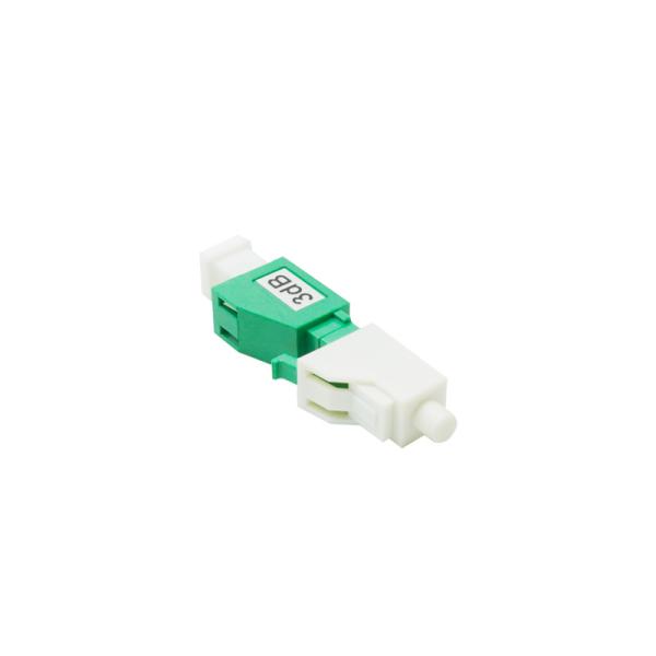 Quality Single Mode 3dB APC LC Fiber Optic Attenuator Plug Type 1310/1550nm Wavelength for sale