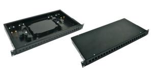19 '' 1U Height ODF Optical Distribution Frame Ethernet Distribution Panel