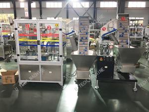 High Power Cap Lining Machine Inserting Wadding 1600*1100*1800mm Size