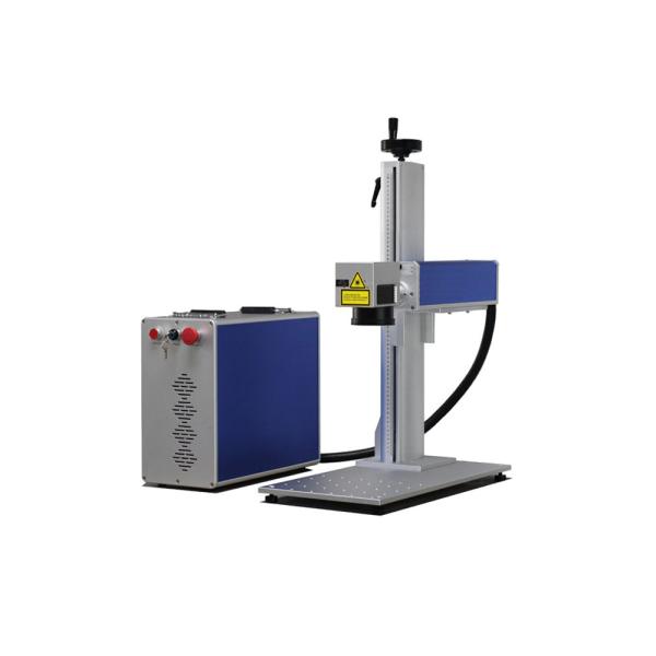 Non Metal Serial Number Engraving Machine , 30 W Fiber Laser Marking Machine