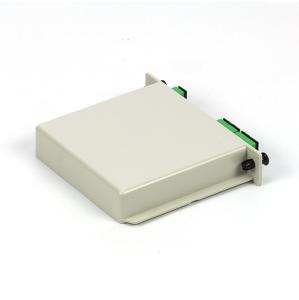 1x4 SC/APC Single Mode G657A1 LGX Cassette Type Fiber Optic PLC Splitter in FTTx