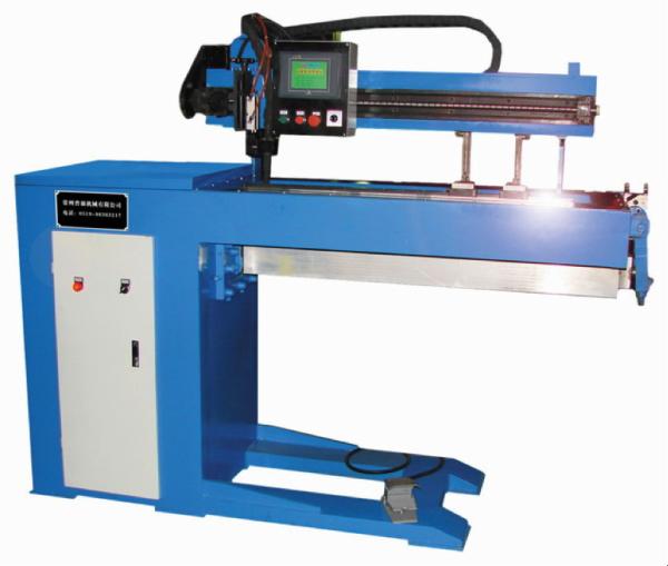 Quality Longitudinal Seam Welder Straight Seam Welding Machine Gas Shielded Welding for sale