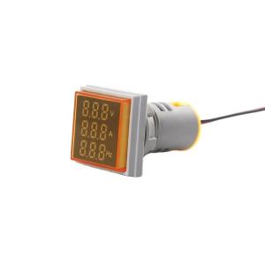 Buy cheap 22mm Round Current Voltage Frequency Multi function Indicator Light product
