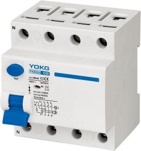 China PR8NM Leakage Protector 4 Pole 400V Residual Current Operated on sale