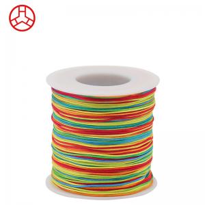 China Rainbow Jade Nylon Thread for Leather Products Making Craft Rat Tail Jewelry Thread on sale
