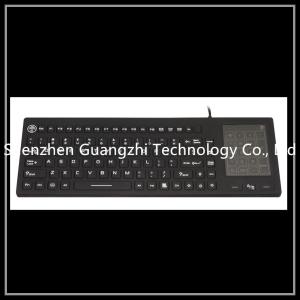 Custom Printing Silicone Rubber Keyboard , Waterproof Usb Keyboard Ce Approvals
