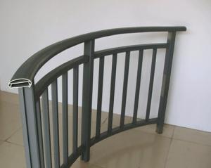 Buy cheap Powder Painted Aluminum Hand Railings / Balustrade For Buildings product