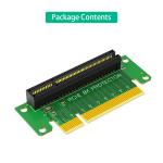 PCI-Express 8X Riser Card 90-Degree Left-Angle Adapter Card 1U Height Computer