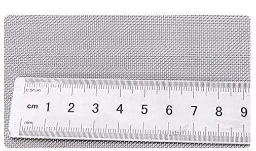 Customizable 5 6 7 8 10 12 Mesh Stainless Steel Wire Mesh/Net/Filter Cloth Weave Stainless Steel Wire Mesh