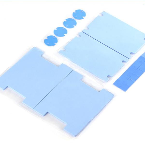 0.3~10mm 2.5W/m·K Blue Color LED Light Insulation Silicone Sheet