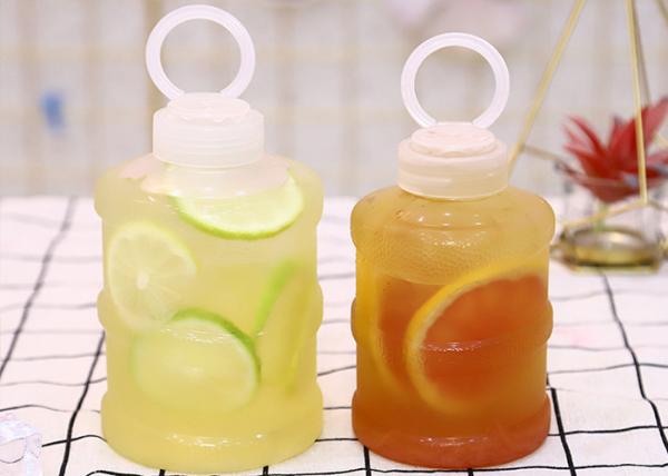 Quality 500ml Milk Tea Bottles No Leaking Plastic Juice Bottles for sale