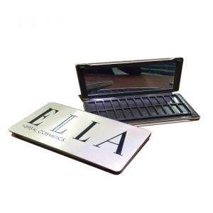 Bulk Customized Small Cosmetic Tins Gloss Finish Eyeshadow Tins With Cover