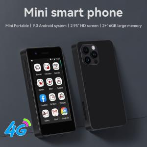 China S18 4G Mini Cellphone 2.95'' 2+16GB MT6737 Dual SIM 5MP Rear Camera Android 9.0 Type-C on sale
