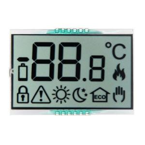 Buy cheap TN Transmissive Positive Monochrome Segment LCD Display For Thermometer product