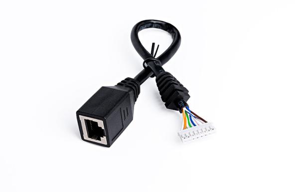 Quality Ethernet Rj45 Patch Cord Rj45 Female Connector To 8p Terminal Housing for sale
