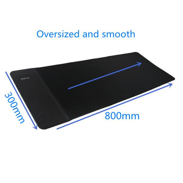 Multiscene Moistureproof Wireless Charging Mouse Pad Washable For Keyboard