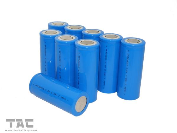Quality Power Type LiFePo4 IFR26650 2300mAh 3.2V For Power Tool 10C Discharge Current for sale