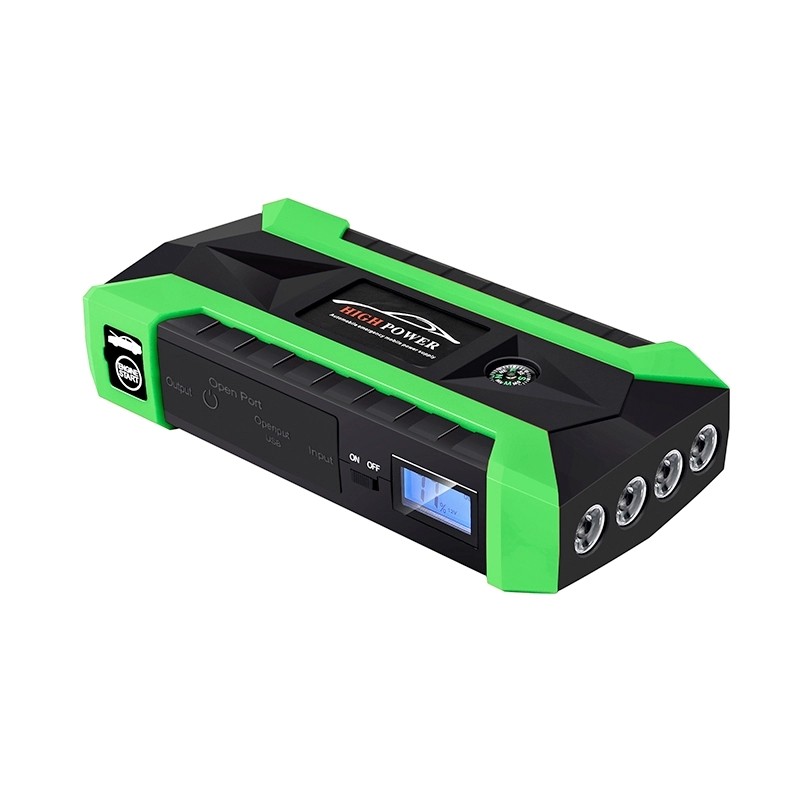 Multi Function 12000mAH Portable Power Bank Battery Jump Starter