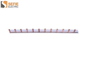 Buy cheap Fork Type Electrical Copper Bus bar Circuit Breaker Busbar Fire Resistant Material product
