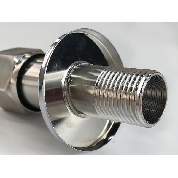 Female Thread Bathroom Hardware Sets , SUS 304 Triangle Angle Valve