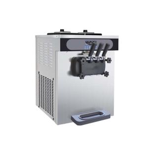 Buy cheap 3 Flavor Soft Roll Ice Cream Maker Machine Make Ice Cream Other Snack Machines Commercial Soft Serve Hard Ice Cream Roll Machine product