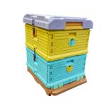 Food Grade Plastic Thermo Beehive 10 Frames With Pollen Trap Two Layers Bee Hive