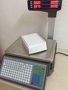 Quality Barcode lable scale/TP-16L/LED/four screen/double display for sale