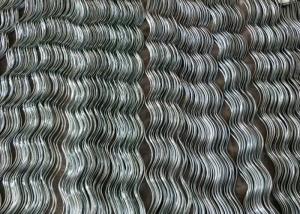 China Electro Galvanized 5 Foot Garden Chain Link Fence Mesh 2.8mm Dia on sale