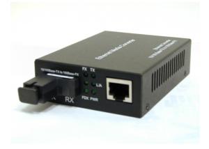 China 10 / 100M Fiber Optic Ethernet Converter , Single Mode Fiber Media Converter on sale