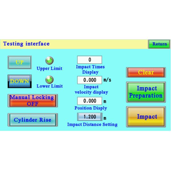 High Acceleration Packaging Incline Impact Testing Machine for Packaging Incline Impact Test