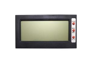 Buy cheap ABS Plastic Min Max Thermometer , Large Panel Digital Temperature And Humidity Meter product