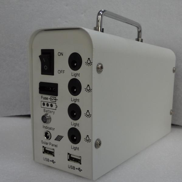 Quality Light Weight Portable Solar Rechargeable Battery 12V 7AH For Home Lighting System for sale