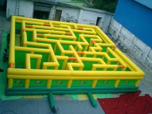 Buy cheap Inflatable Maze Games, Inflatable Tunnel Maze Game For Adults product