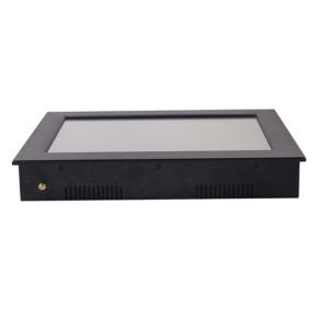 China Intel I7 36V Embedded Touch Panel PC 2mm Tempered Glass cover on sale