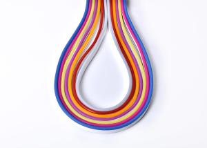 China 540 - 600lm Neon LED Strip  / IP20 IP65 1cm Rgb Flexible LED Neon Tube on sale