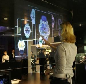 Intelligent Transparent OLED Display Multi Touch Fast Touch Response