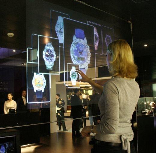 Quality Intelligent Transparent OLED Display Multi Touch Fast Touch Response for sale