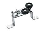 Upper Side Hanging Aluminium Window Rollers , Track Pully Sliding Window