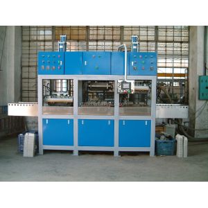 Buy cheap CE Certified Sugarcane Plate Making Machine 120kw Pulp Molding Machine product