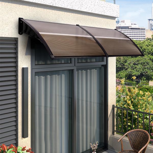 Quality PP Frame 7.5kg 90x300cm Door Window Awning Canopy for sale