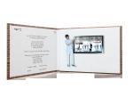 4.3" digital video brochure with built - in speaker / rechargeble battery ,